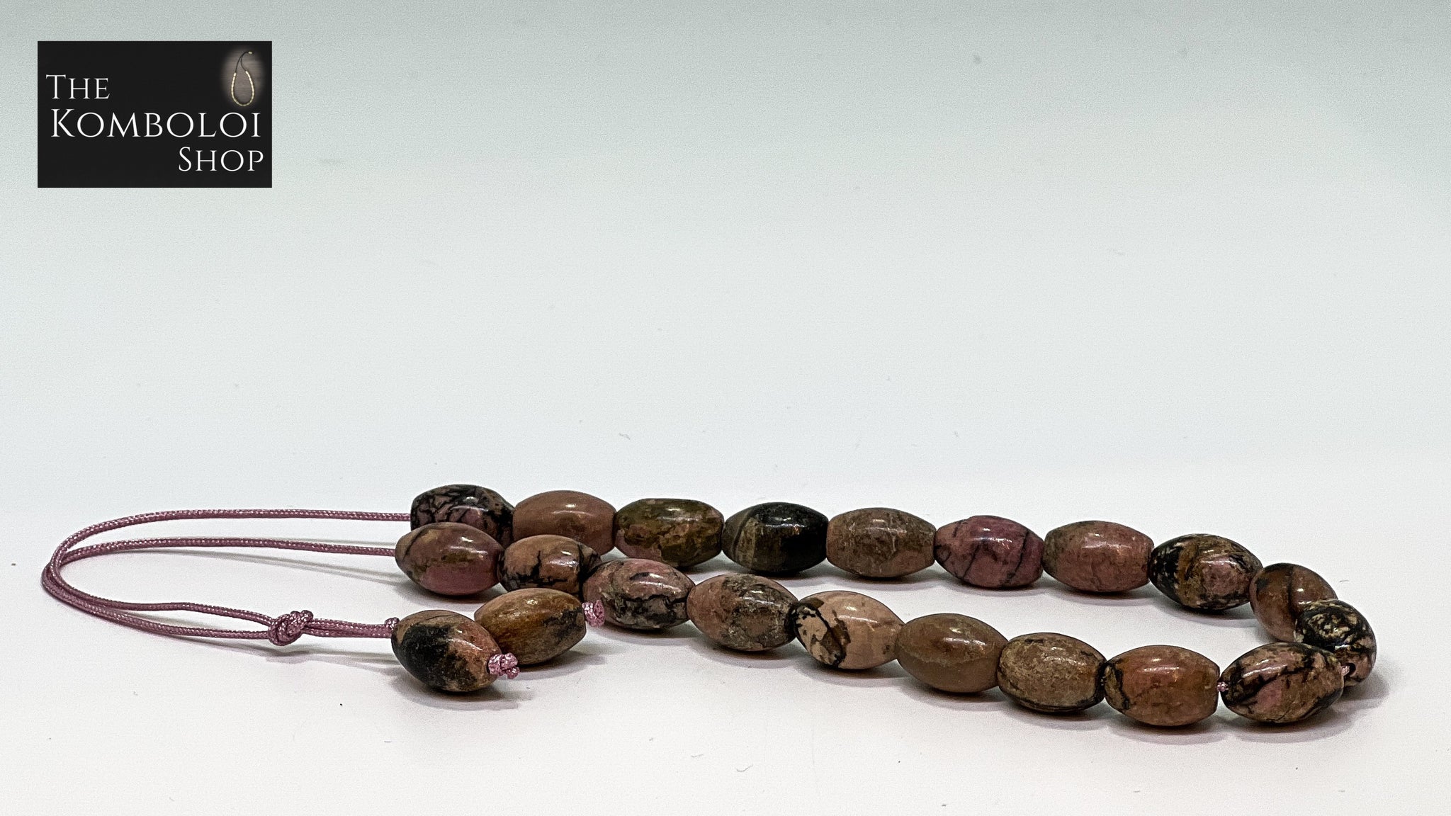Rhodonite Komboloi / Worry Beads